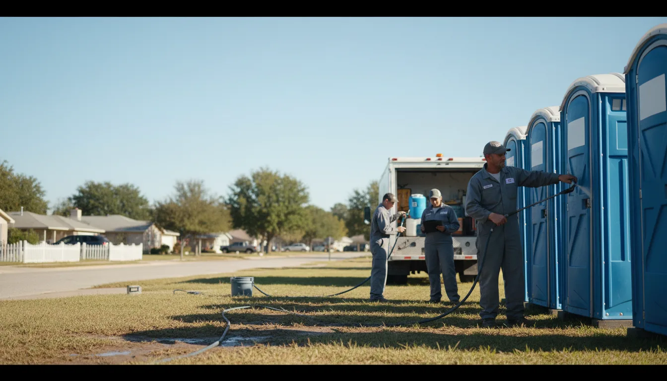 Long-Term Portable Toilet Rental in Seadrift, TX near me